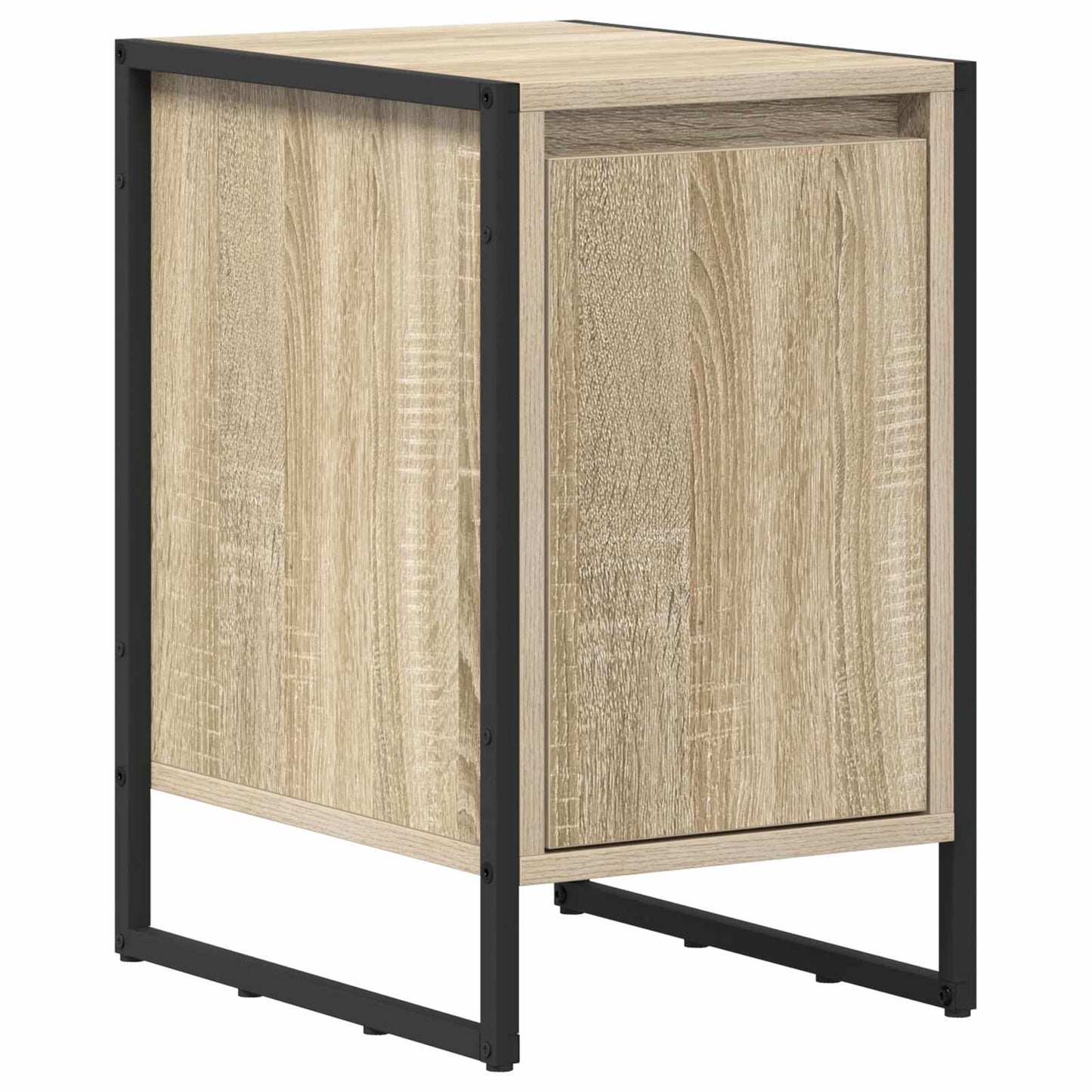 vidaXL Nachttisch Sonoma 39,5 x 30 x 50 cm Holzwerkstoff