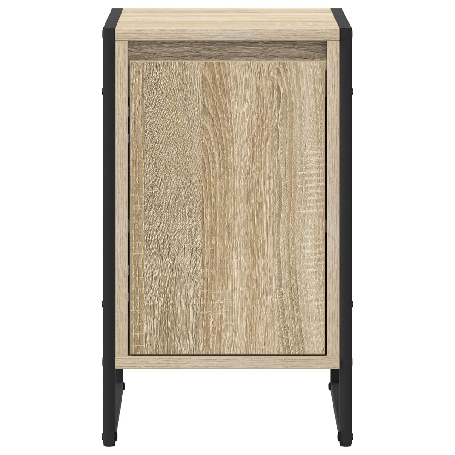 vidaXL Nachttisch Sonoma 39,5 x 30 x 50 cm Holzwerkstoff