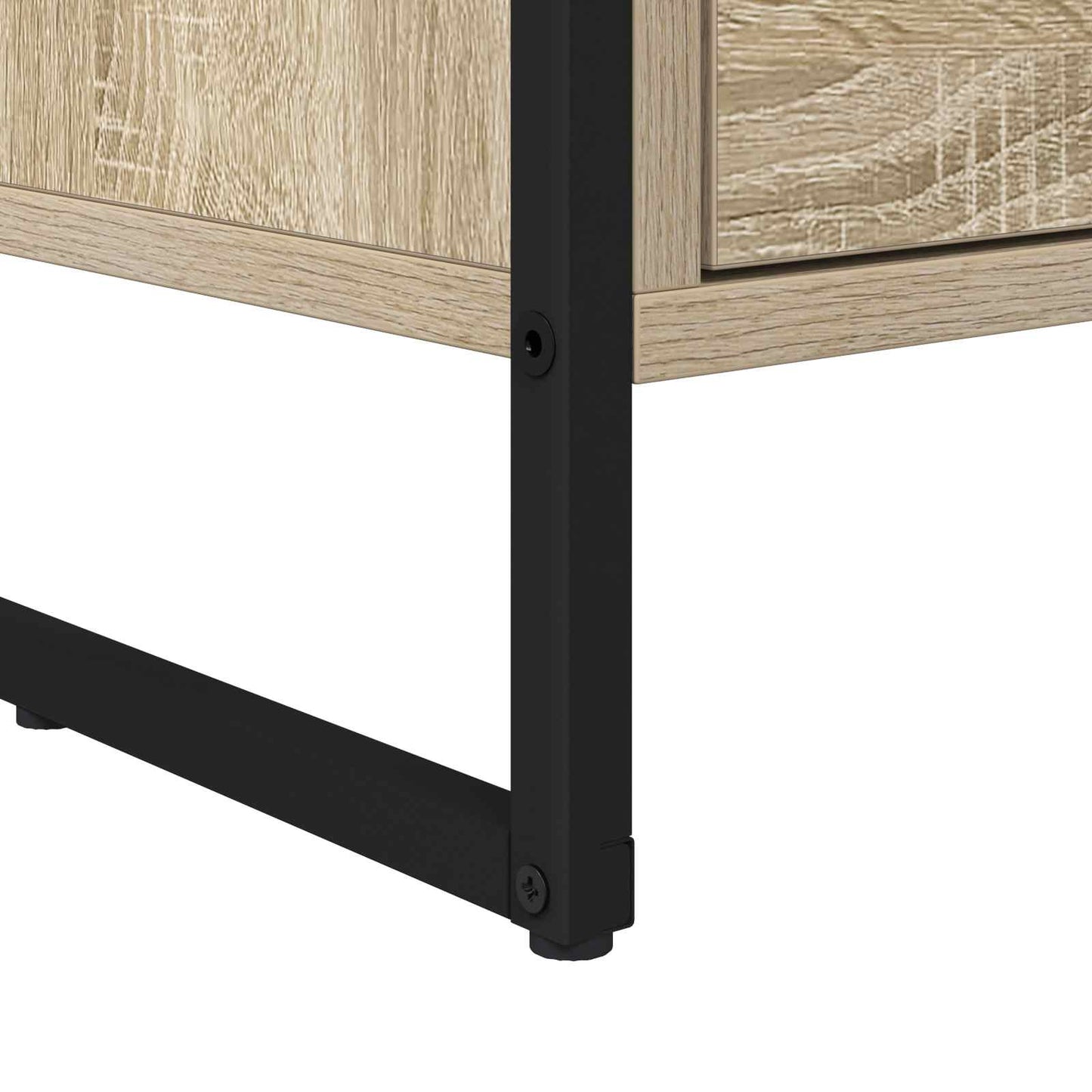 vidaXL Nachttisch 2 pcs Sonoma 39,5 x 30 x 50 cm Holzwerkstoff