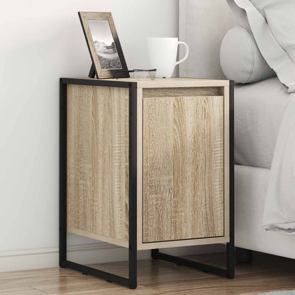 vidaXL Nachttisch 2 pcs Sonoma 39,5 x 30 x 50 cm Holzwerkstoff