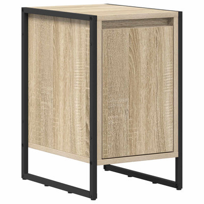 vidaXL Nachttisch 2 pcs Sonoma 39,5 x 30 x 50 cm Holzwerkstoff