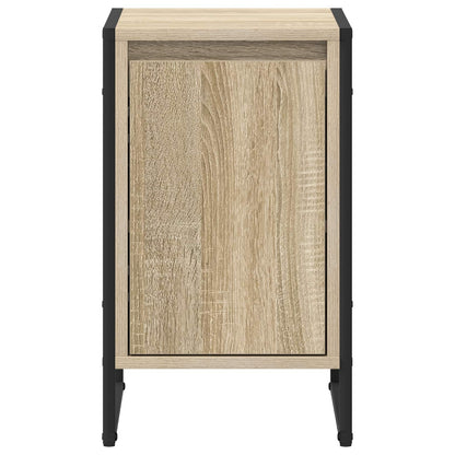 vidaXL Nachttisch 2 pcs Sonoma 39,5 x 30 x 50 cm Holzwerkstoff