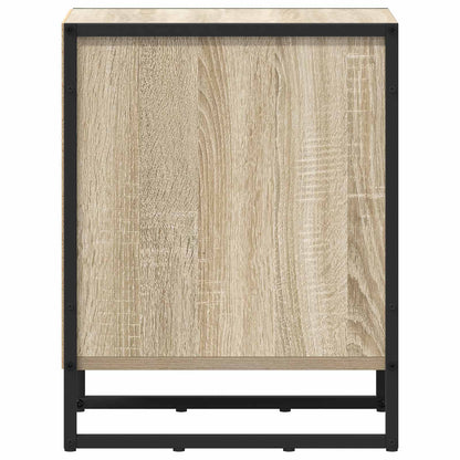 vidaXL Nachttisch 2 pcs Sonoma 39,5 x 30 x 50 cm Holzwerkstoff