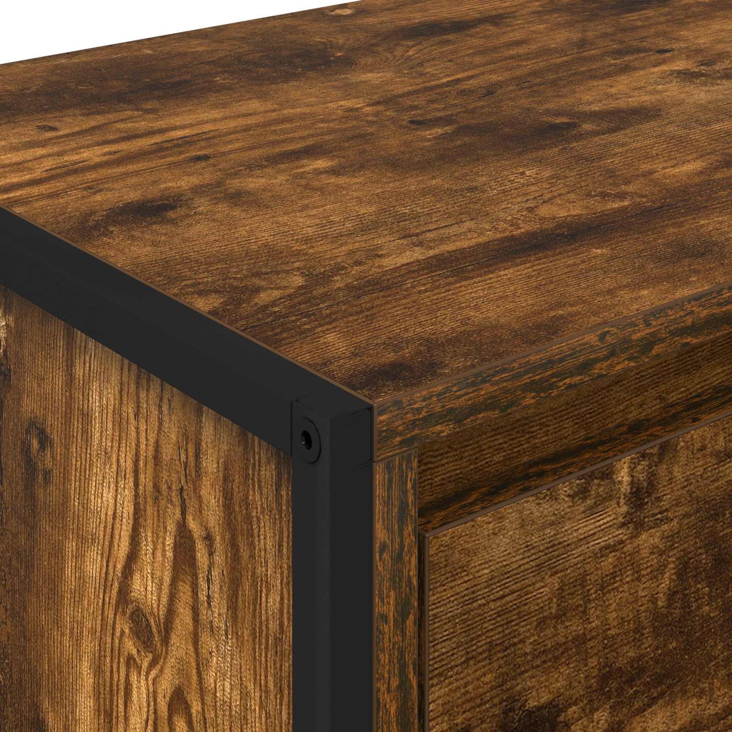 vidaXL Nachttisch Raucharbe 39,5 x 30 x 50 cm Holzwerkstoff