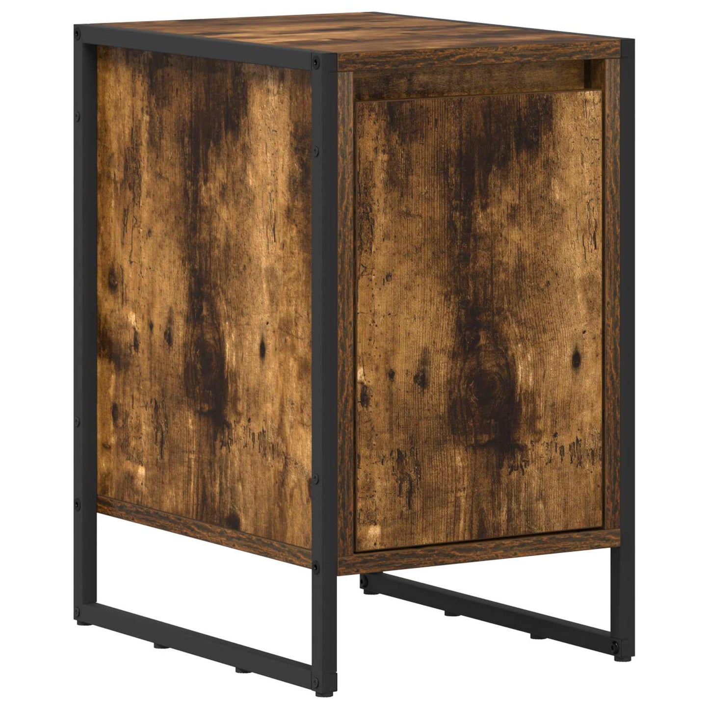 vidaXL Nachttisch Raucharbe 39,5 x 30 x 50 cm Holzwerkstoff