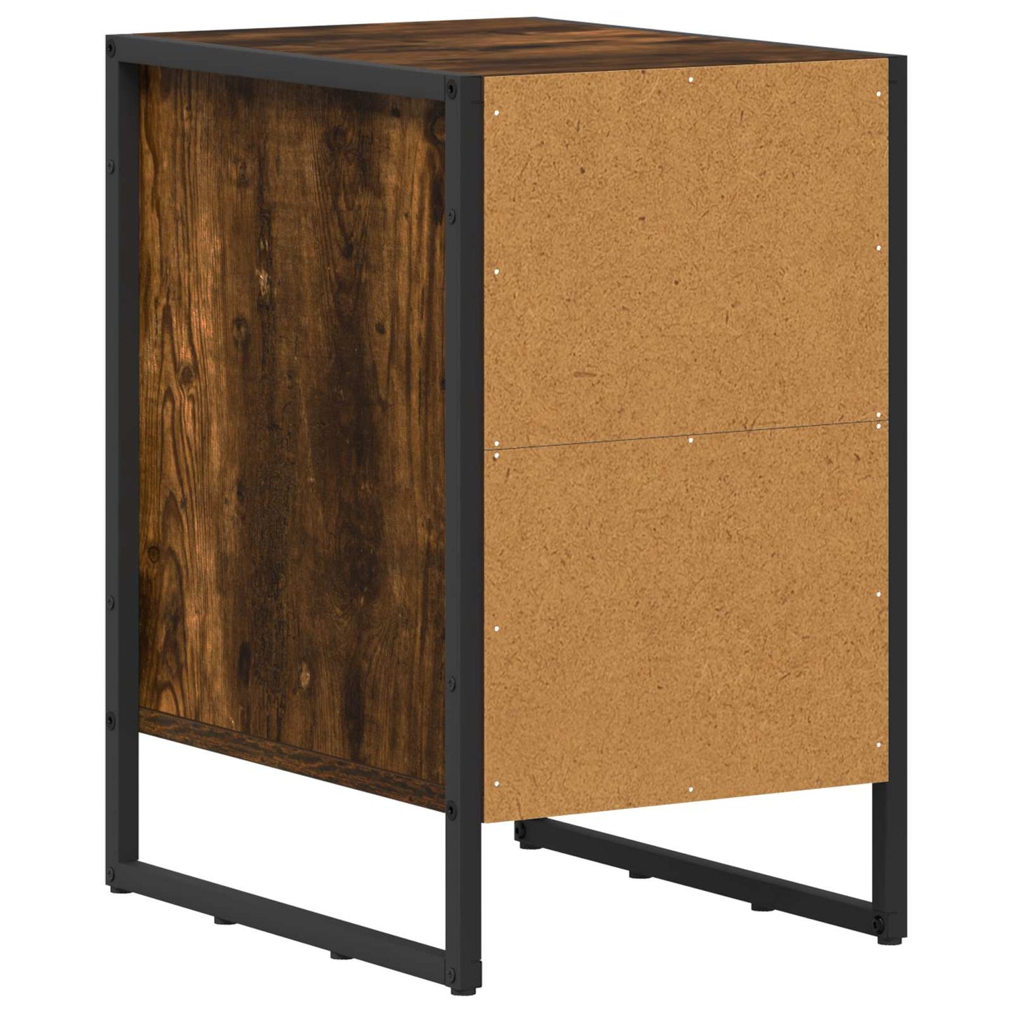 vidaXL Nachttisch Raucharbe 39,5 x 30 x 50 cm Holzwerkstoff