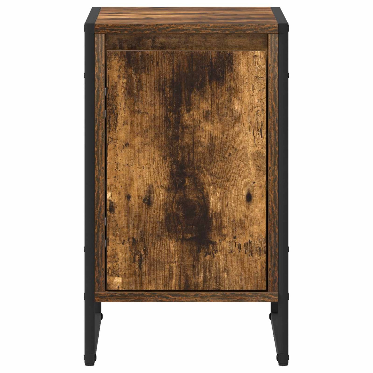 vidaXL Nachttisch Raucharbe 39,5 x 30 x 50 cm Holzwerkstoff