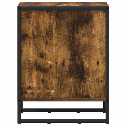 vidaXL Nachttisch Raucharbe 39,5 x 30 x 50 cm Holzwerkstoff