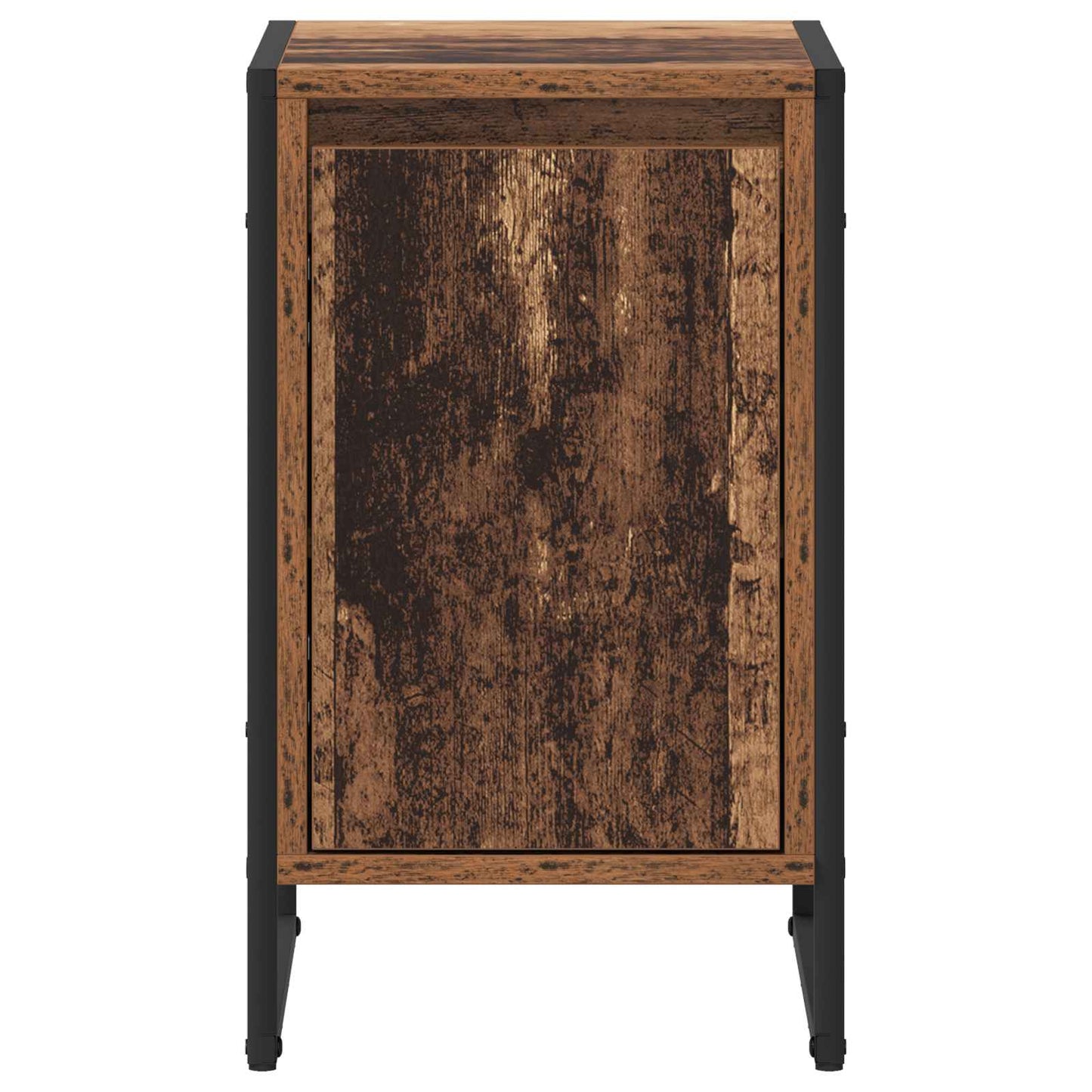vidaXL Nachttisch 2 pcs Altholz 39,5 x 30 x 50 cm Holzwerkstoff