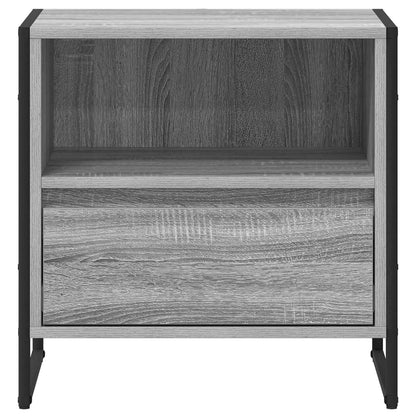 vidaXL Nachttisch 2 pcs Graues Sonoma 50 x 39,5 x 50 cm Holzwerkstoff