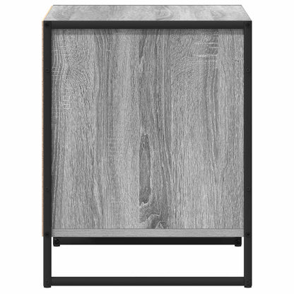 vidaXL Nachttisch 2 pcs Graues Sonoma 50 x 39,5 x 50 cm Holzwerkstoff