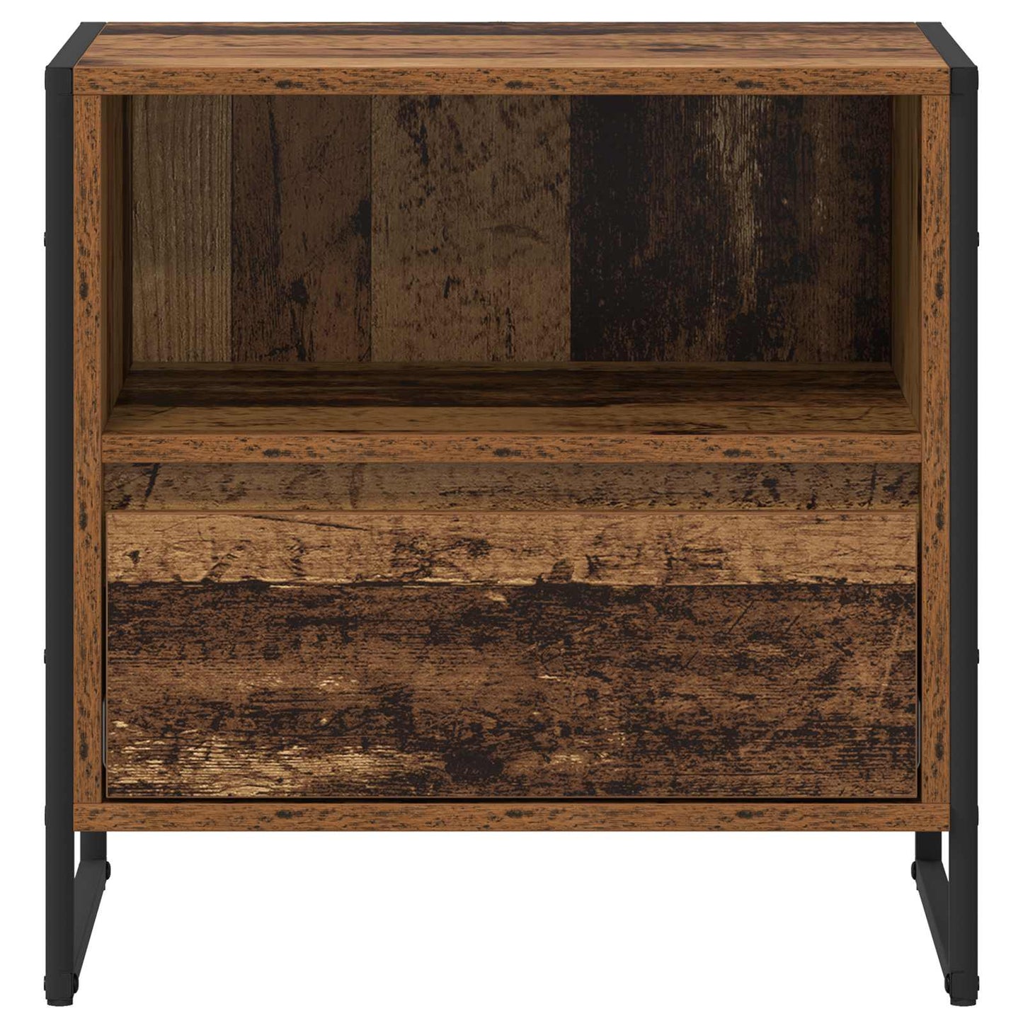 Nachttisch Altholz 50 x 39,5 x 50 cm Holzwerkstoff