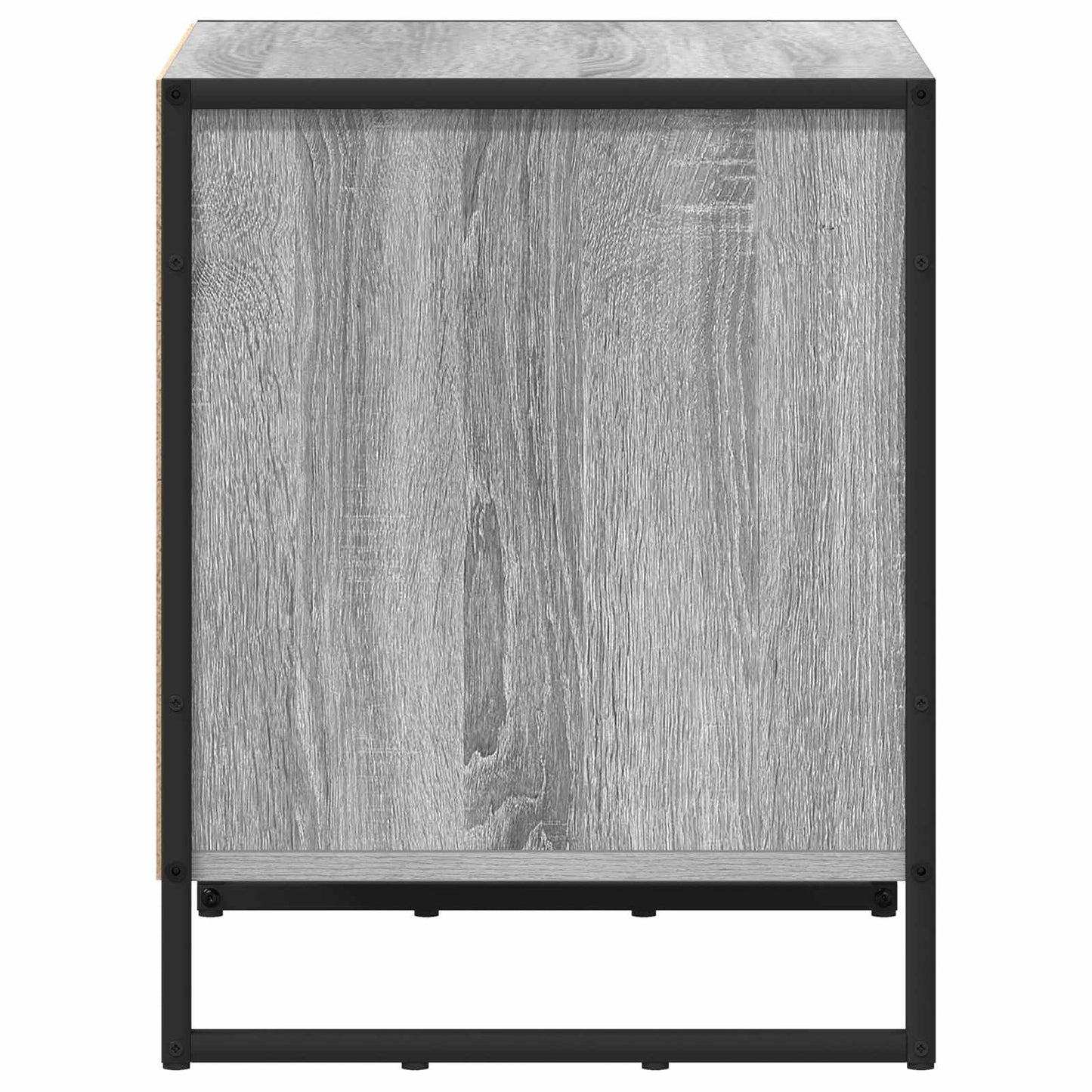 vidaXL Nachttisch Graues Sonoma 50 x 39,5 x 50 cm Holzwerkstoff
