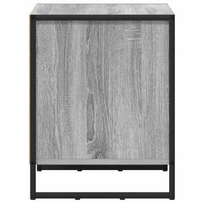 vidaXL Nachttisch Graues Sonoma 50 x 39,5 x 50 cm Holzwerkstoff