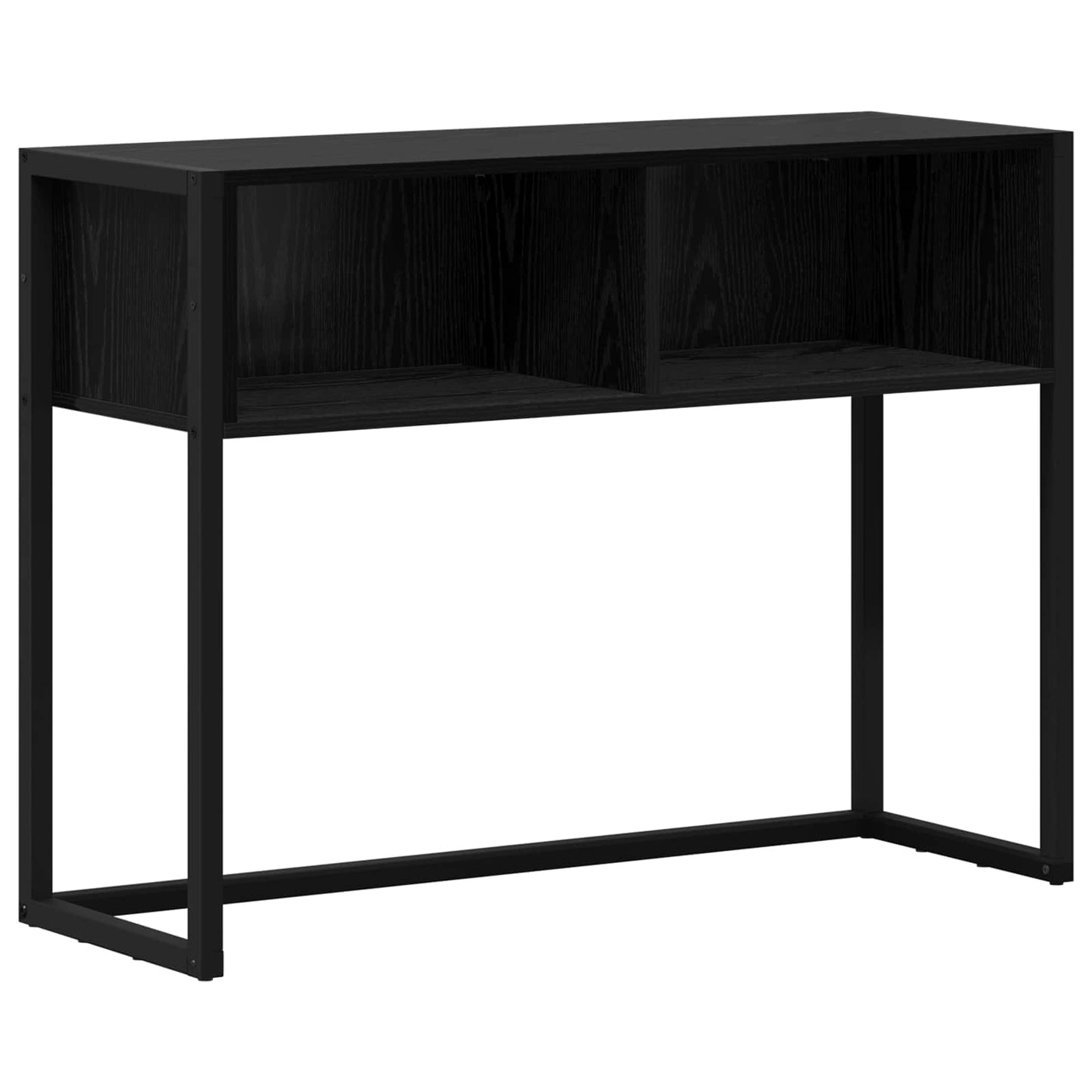 vidaXL Beistelltisch Schwarz Eichen-Optik 100 x 36 x 75 cm