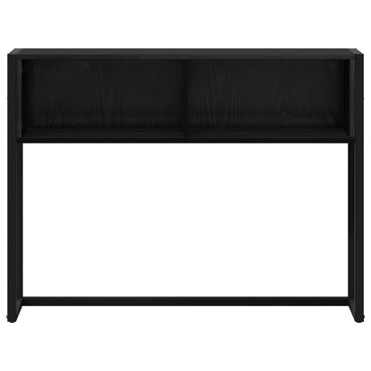 vidaXL Beistelltisch Schwarz Eichen-Optik 100 x 36 x 75 cm