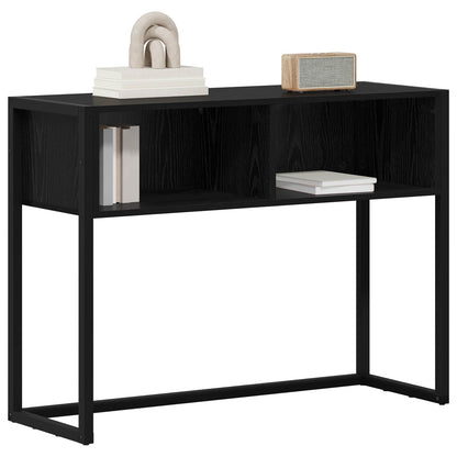vidaXL Beistelltisch Schwarz Eichen-Optik 100 x 36 x 75 cm