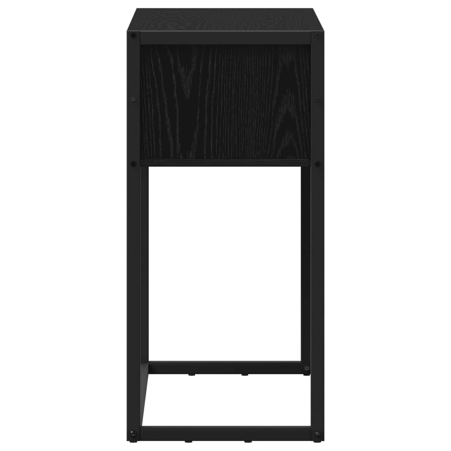 vidaXL Beistelltisch Schwarz Eichen-Optik 100 x 36 x 75 cm