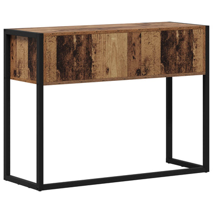 vidaXL Beistelltisch Altholz 100 x 36 x 75 cm Holzwerkstoff