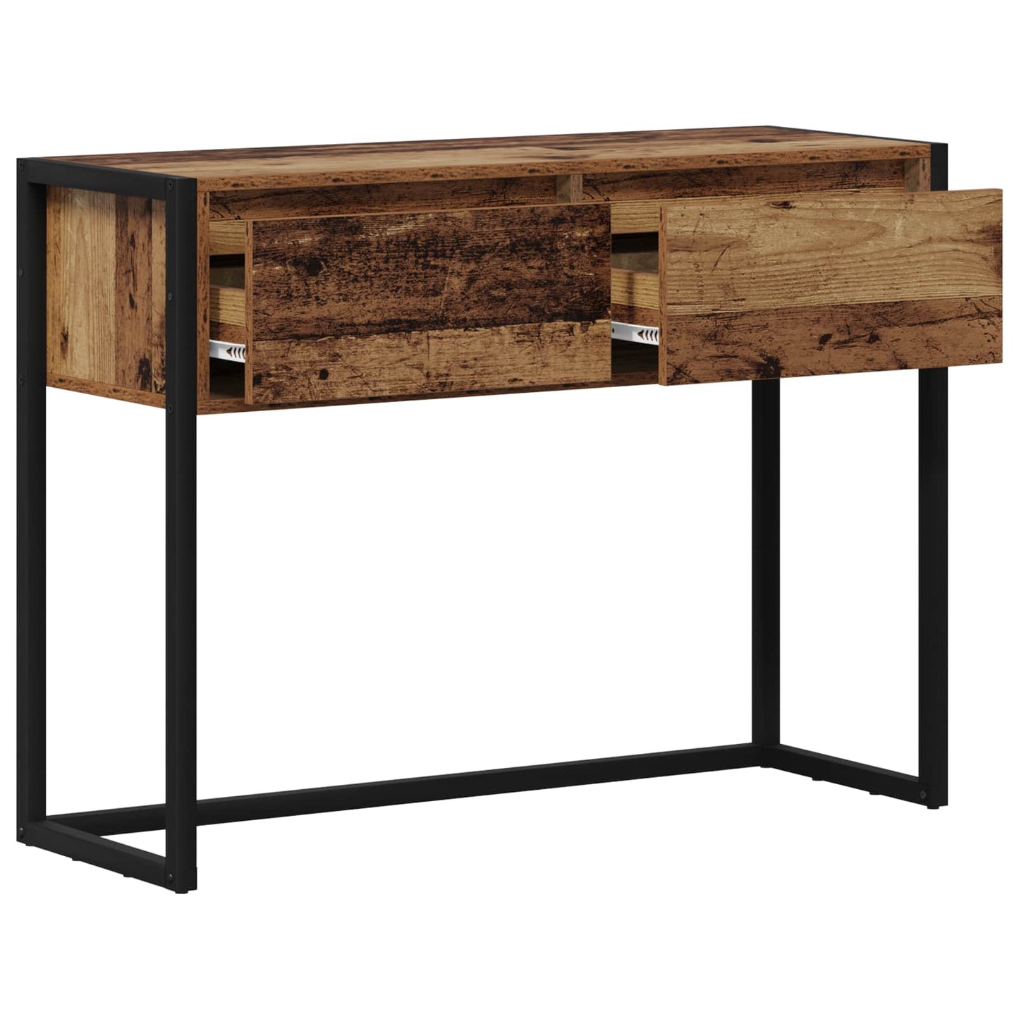 vidaXL Beistelltisch Altholz 100 x 36 x 75 cm Holzwerkstoff