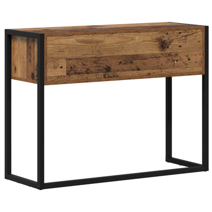 vidaXL Beistelltisch Altholz 100 x 36 x 75 cm Holzwerkstoff