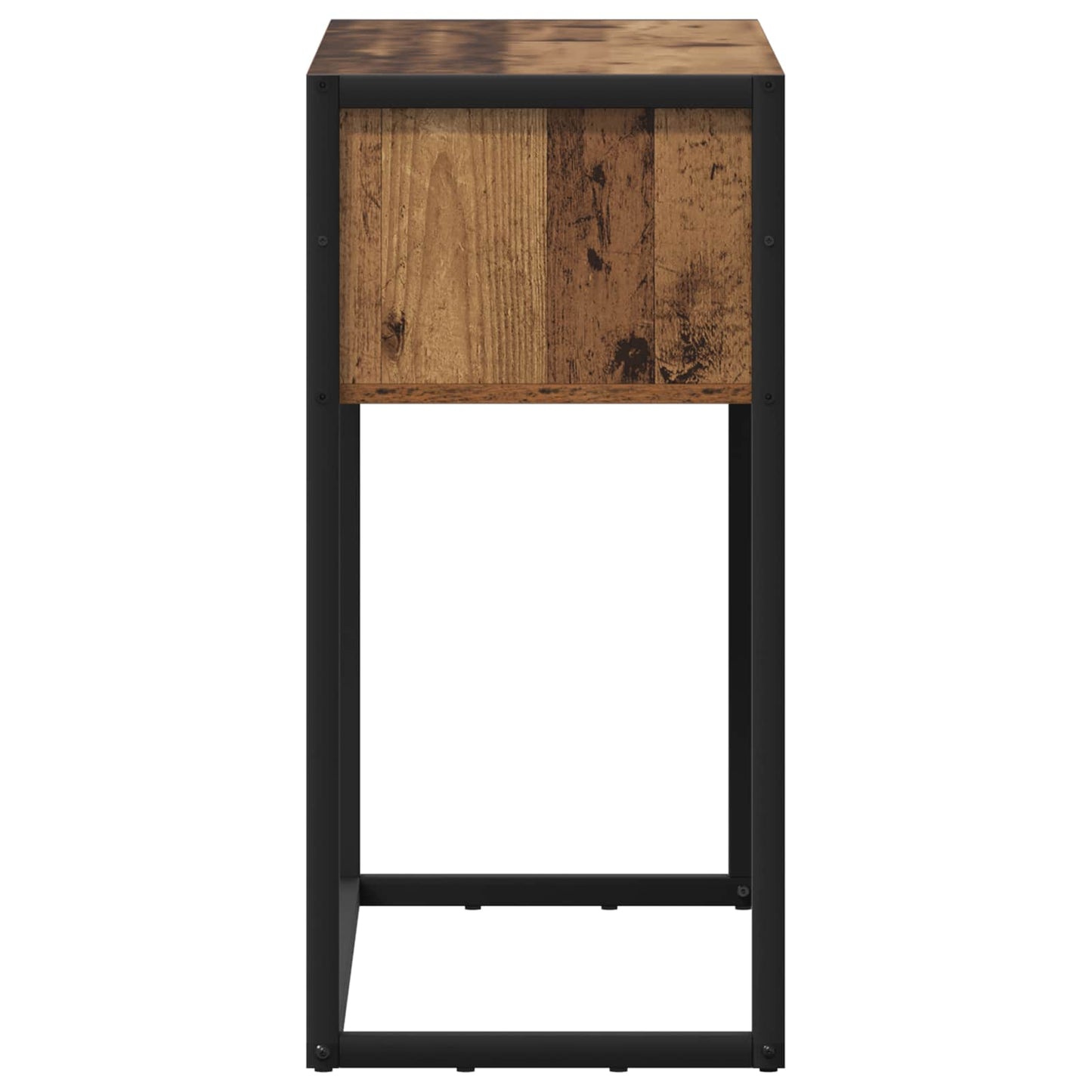 vidaXL Beistelltisch Altholz 100 x 36 x 75 cm Holzwerkstoff