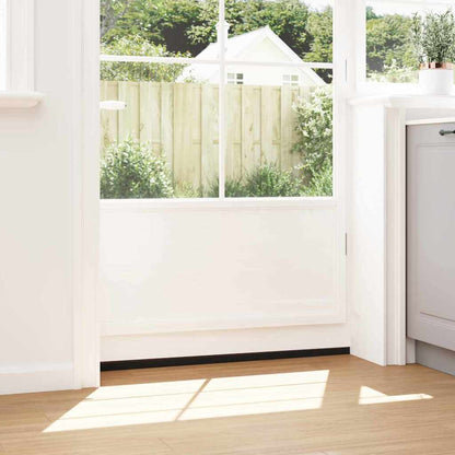 Aufsteck Türbürstendichtungen 12 pcs Braun 100 cm