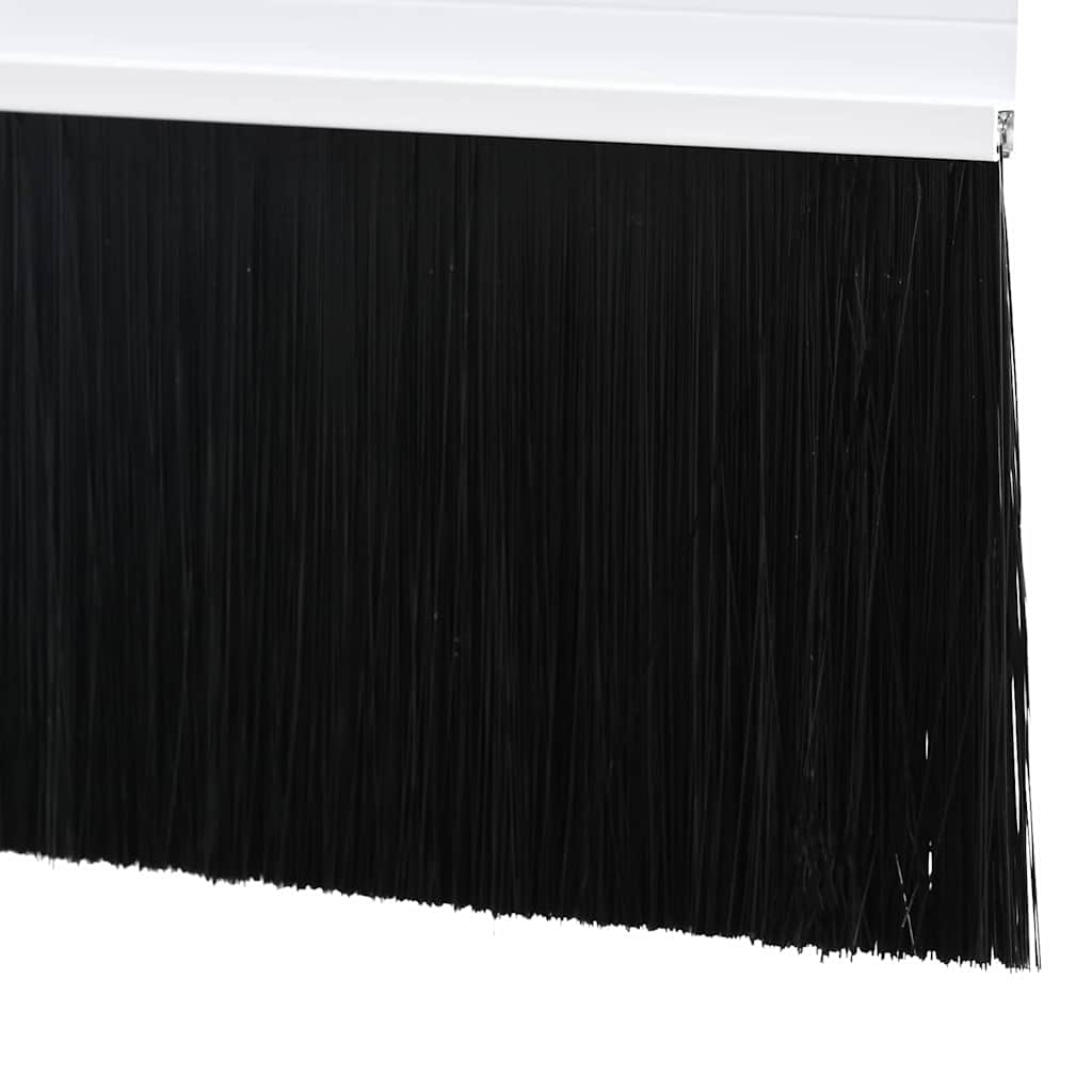 Aufsteck Türbürstendichtungen 2 pcs Weiß 100 cm