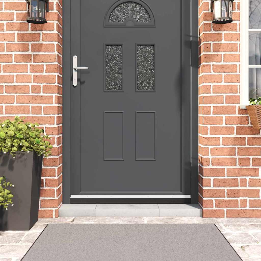 Aufsteck Türbürstendichtungen 2 pcs Weiß 100 cm