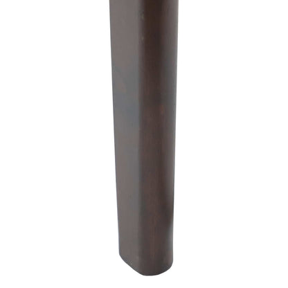 vidaXL Esszimmerstuhl 2 pcs Hellbraun und hell Solides Gummiholz