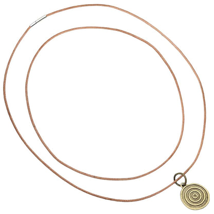 Leder Schnur Braun Ø2 mm x 5 m Leder