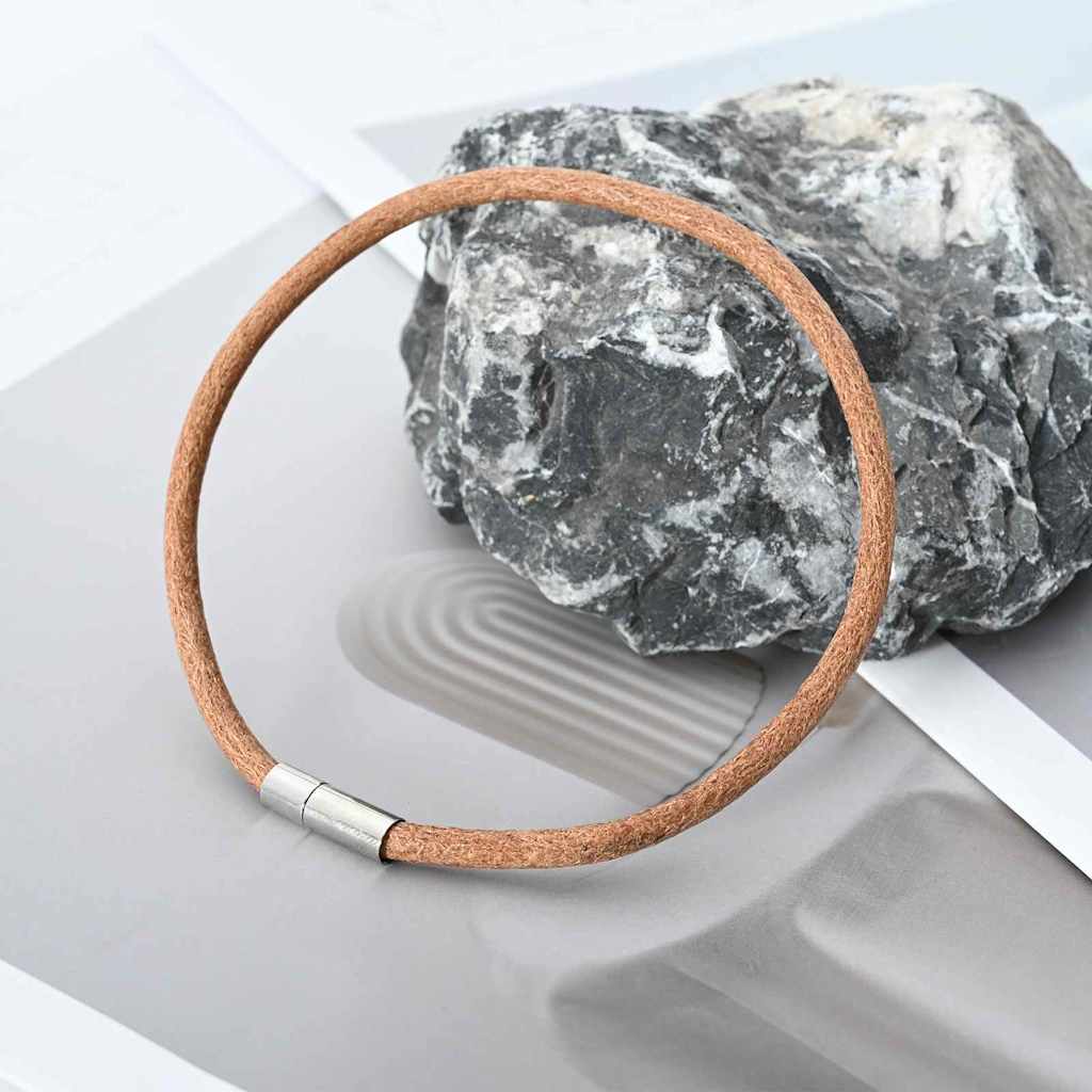 Leder Schnur Braun Ø5 mm x 50 m Leder