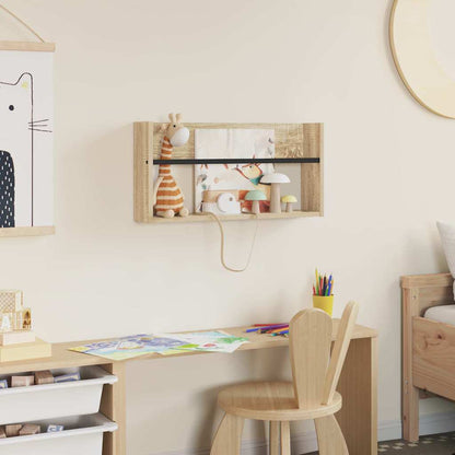 Magazinregal Sonoma-Eiche 60 x 12 x 30 cm Holzwerkstoff