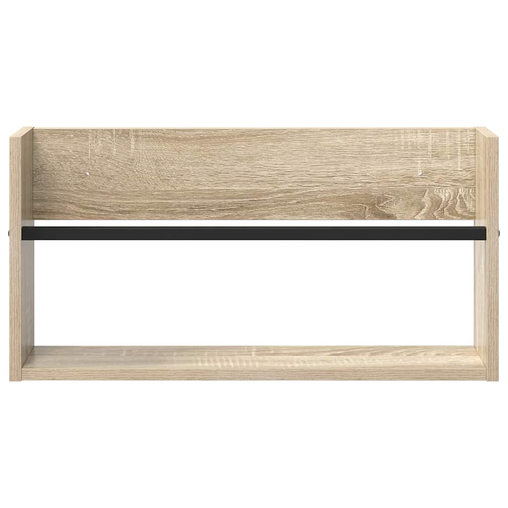 Magazinregal Sonoma-Eiche 60 x 12 x 30 cm Holzwerkstoff