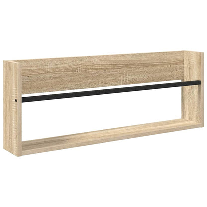 Magazinregal Sonoma-Eiche 80 x 12 x 30 cm Holzwerkstoff