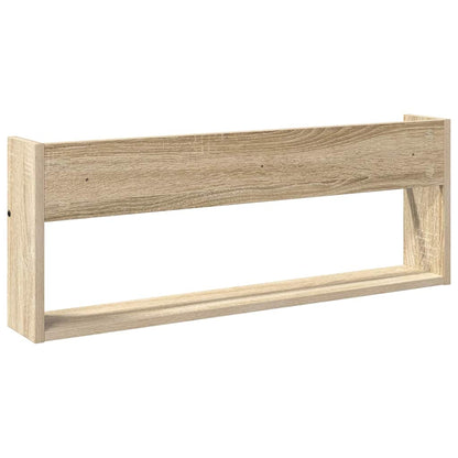 Magazinregal Sonoma-Eiche 80 x 12 x 30 cm Holzwerkstoff