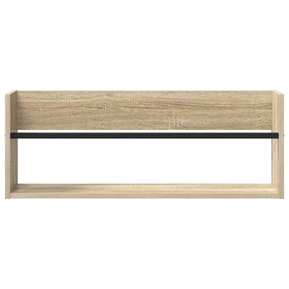 Magazinregal Sonoma-Eiche 80 x 12 x 30 cm Holzwerkstoff