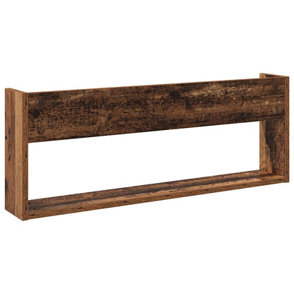 Magazinregal 2 pcs Altholz 80 x 12 x 30 cm Holzwerkstoff