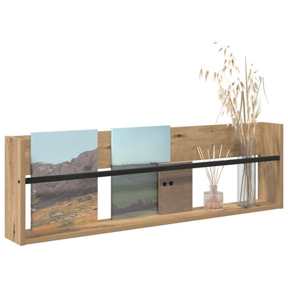Magazinregal Artisan-Eiche 100 x 12 x 30 cm Holzwerkstoff
