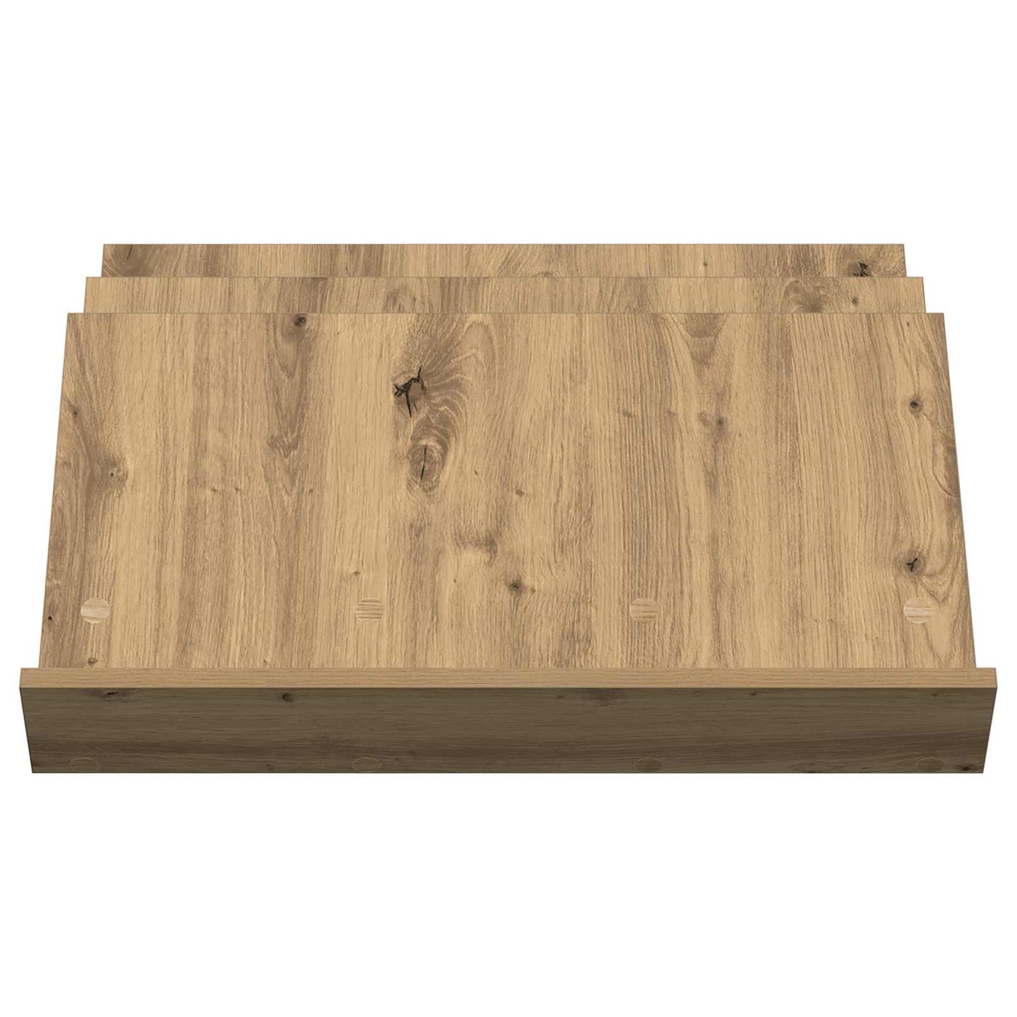 Magazinregal Artisan-Eiche 65 x 53 x 28,5 cm Holzwerkstoff