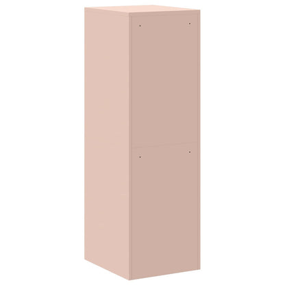 vidaXL Aktenschrank 2 pcs Rosa 44 x 50 x 106,5 cm Kaltgewalzter Stahl