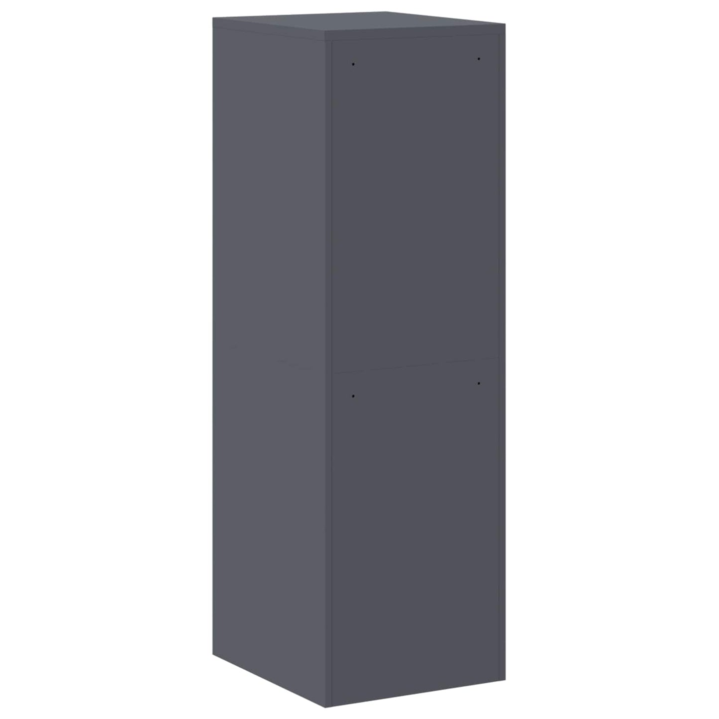 vidaXL Aktenschrank mit Schubladen 2 pcs Anthrazit 44 x 50 x 106,5 cm