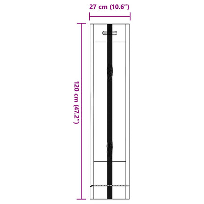 Sandsäcke 25 pcs Dunkelgrün 120 x 27 cm HDPE