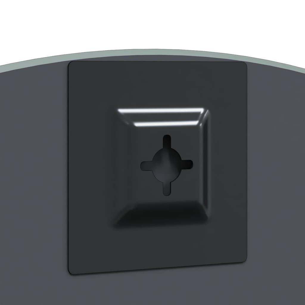 Wandspiegel Rund Ø 30 cm Gehärtetes Glas