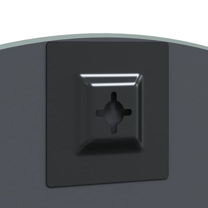 Wandspiegel Rund Ø 50 cm Gehärtetes Glas