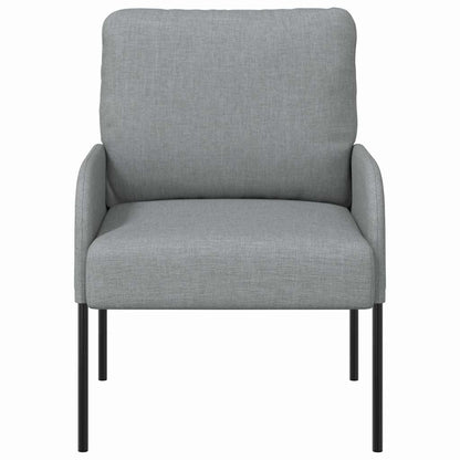 vidaXL Sofas mit Kissen 55cm Hellgrau Sperrholz