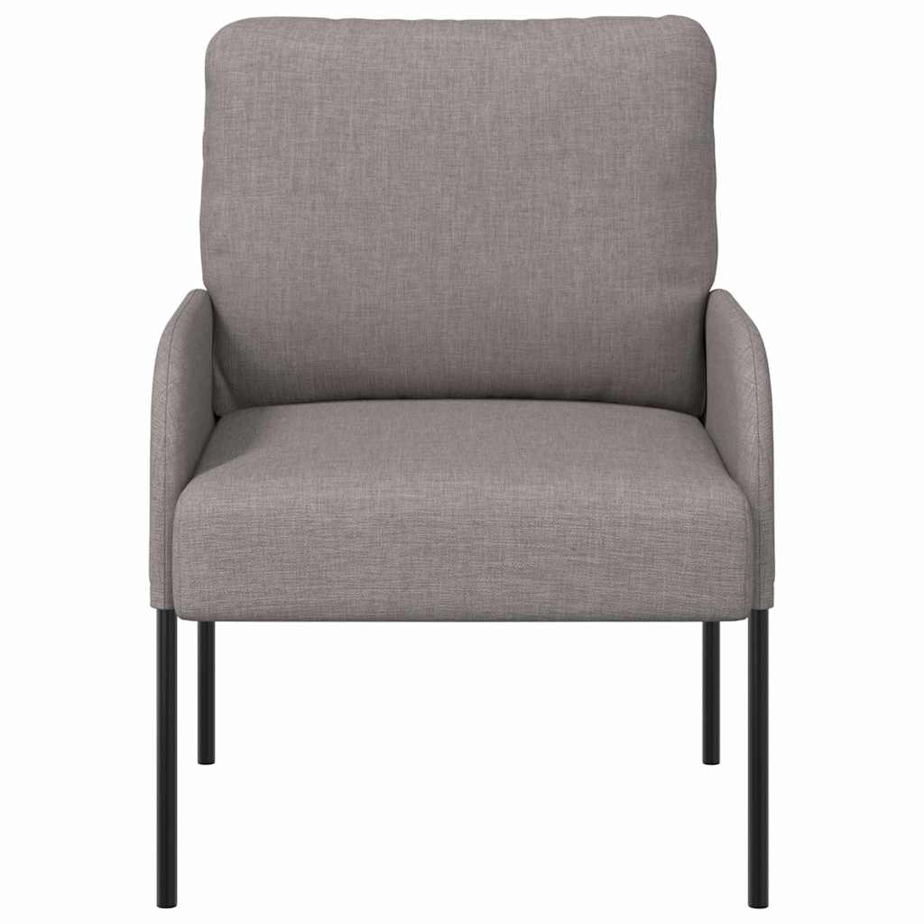 vidaXL Sofas mit Kissen 55cm Taupe Sperrholz