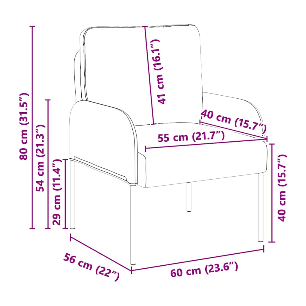 vidaXL Sofas mit Kissen 55cm Blau Sperrholz