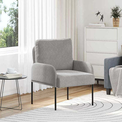 vidaXL Sofas mit Kissen 55cm Hellgrau Sperrholz