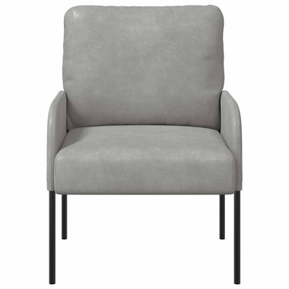 vidaXL Sofas mit Kissen 55cm Hellgrau Sperrholz